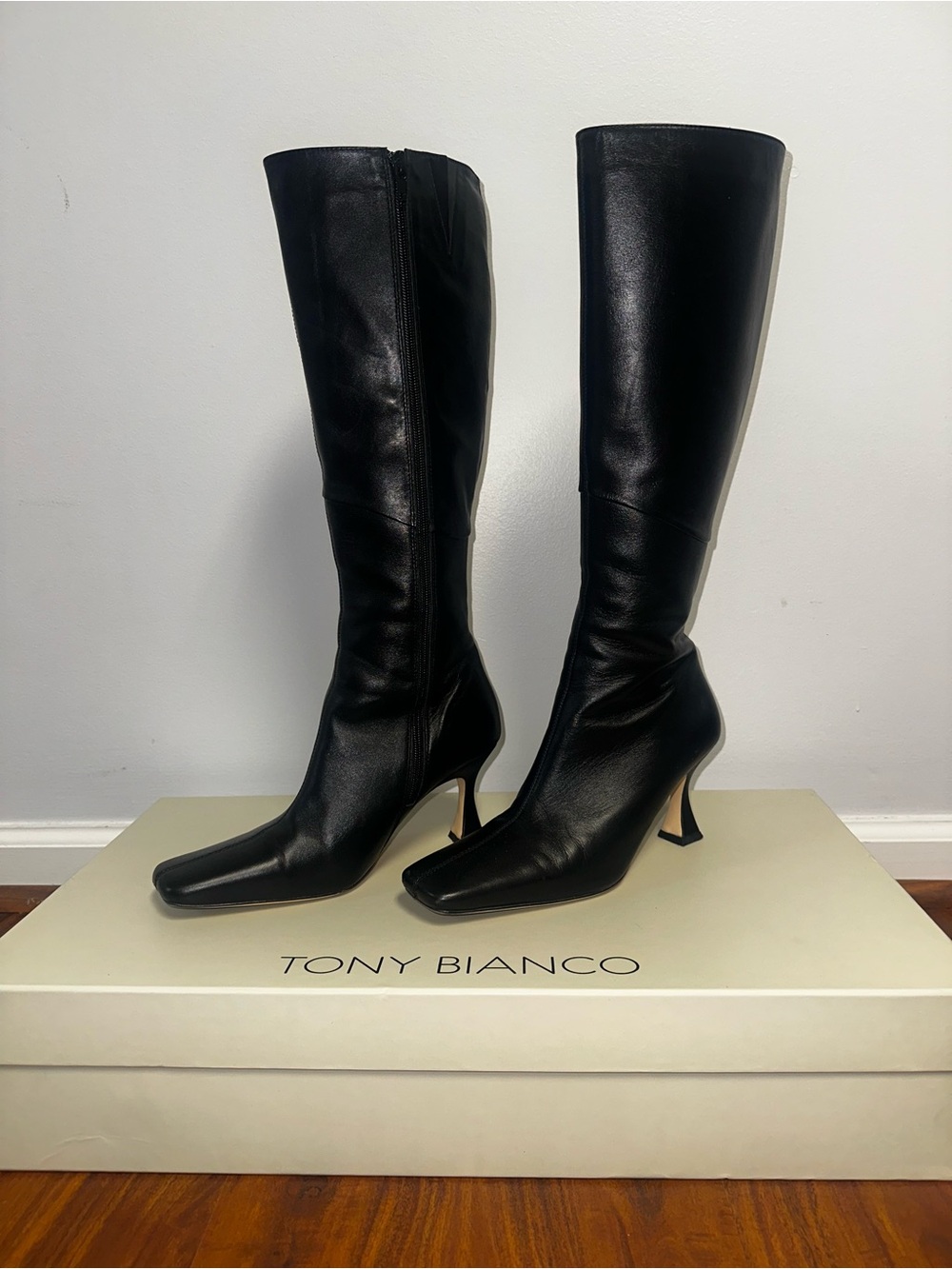 Tony Bianco Fantasy Black Venice Boots